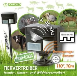 Dieren Afschrikapparaat 100 M² Isotronic 11 Dieren Afschrikapparaat 100 M² Isotronic -Ongedierte - Plagen Winkel 1200x1192