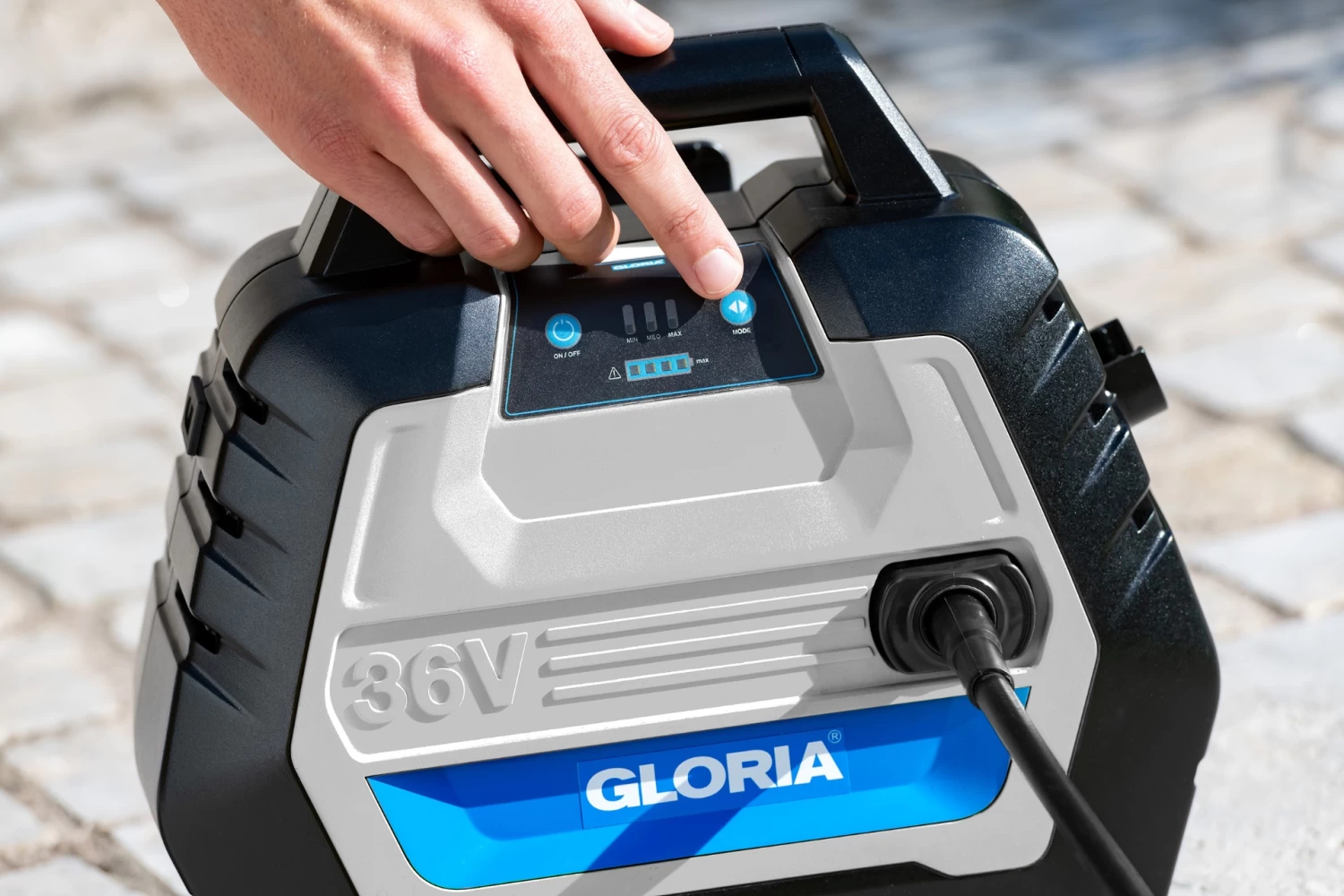 MultiJet Gloria Hogedrukreiniger 36V Met 4,0 Ah Geïntegreerde Accu 2 MultiJet Gloria Hogedrukreiniger 36V Met 4,0 Ah Geïntegreerde Accu - Afbeelding 2