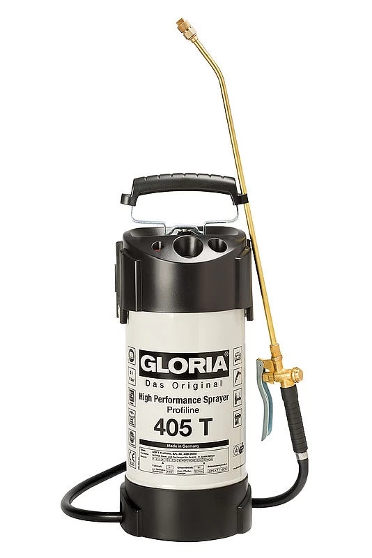 Gloria Hogedrukspuit Staal 405T Profiline - 5 Liter 1 Gloria Hogedrukspuit Staal 405T Profiline - 5 Liter