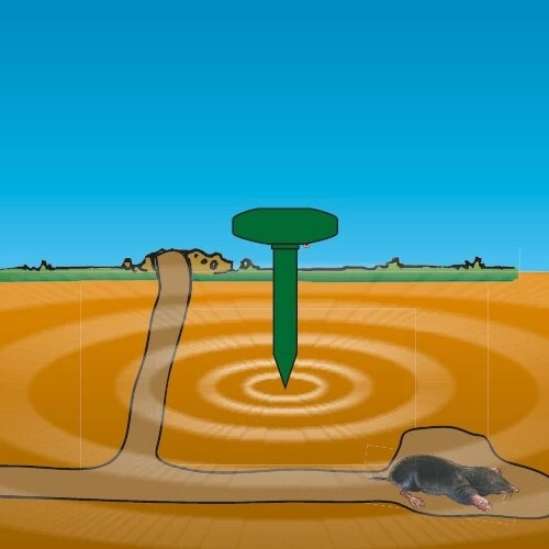 Woelmuizen/Mollenverjager Windhager Solar 6 Woelmuizen/Mollenverjager Windhager Solar - Afbeelding 6