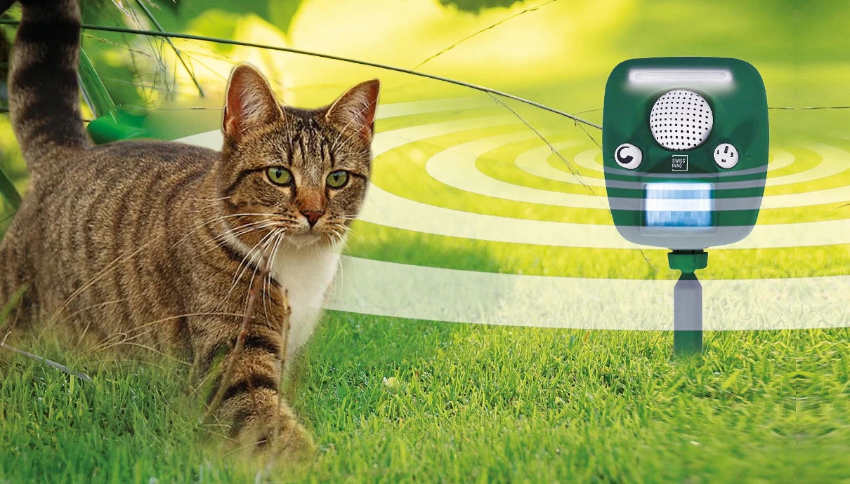 Dierenverjager Solar Pro 150 M² Met Flitslicht Swissinno 3 Dierenverjager Solar Pro 150 M² Met Flitslicht Swissinno - Afbeelding 3