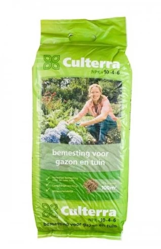 Culterra Groen Meststof 10+4+6 10 Kg 1 Culterra Groen Meststof 10+4+6 10 Kg