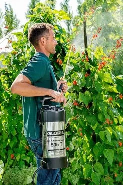 Hogedrukspuit RVS 6 Bar Gloria 505T - 5 Liter -Ongedierte - Plagen Winkel hogedrukspuit 505 t 2