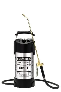 Hogedrukspuit RVS 6 Bar Gloria 505T - 5 Liter