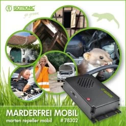 Marterverjager Isotronic Op Batterijen 13 Marterverjager Isotronic Op Batterijen -Ongedierte - Plagen Winkel isotronic marterverjager mobiel op batterijen 78302 c