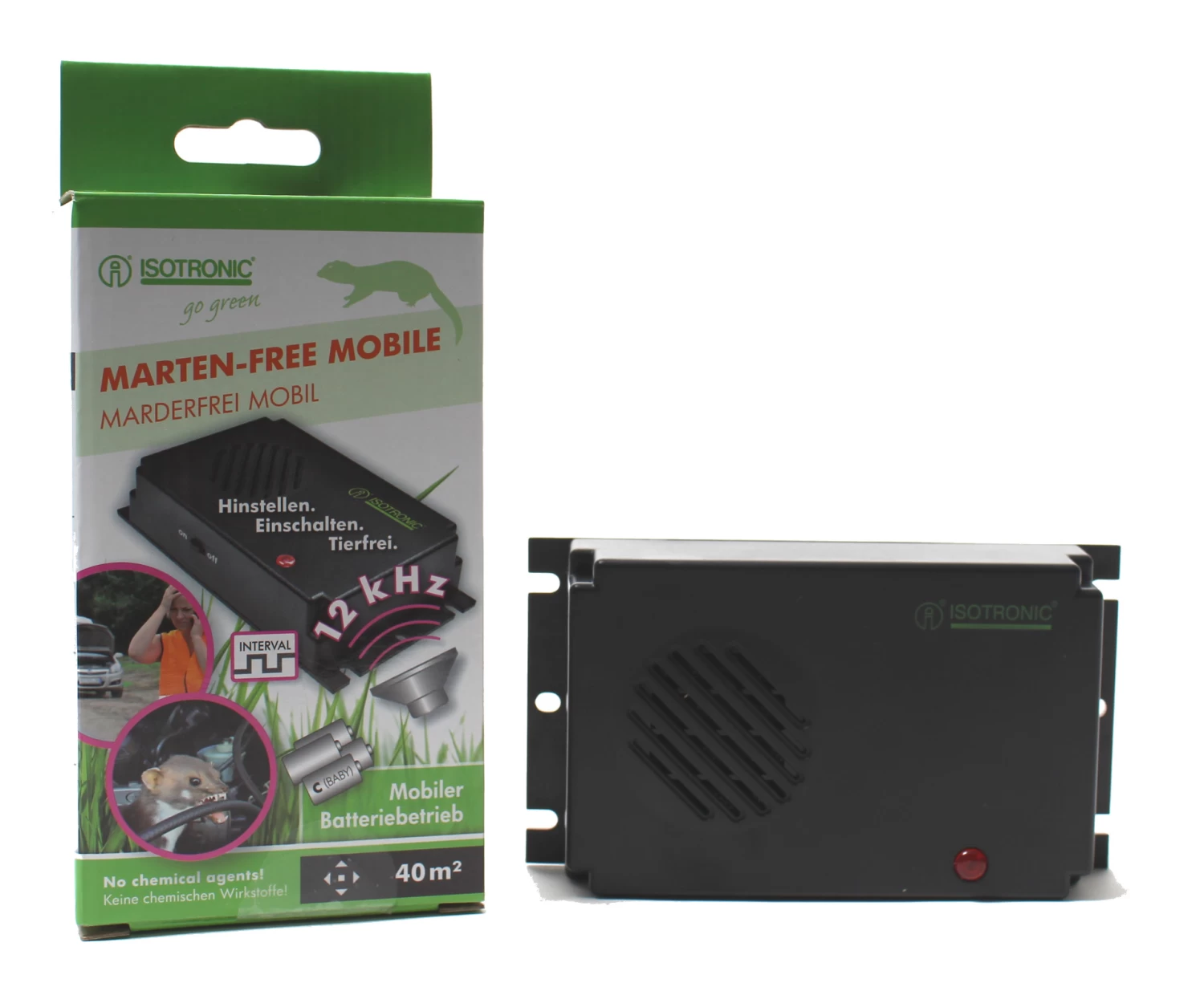 Marterverjager Isotronic Op Batterijen 1 Marterverjager Isotronic Op Batterijen