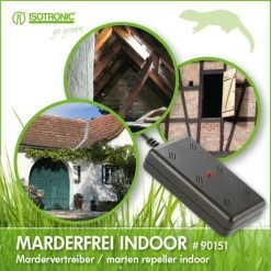 Marterverjager Isotronic Voor Binnen -Ongedierte - Plagen Winkel isotronic marterverjager voor binnen 90151 c