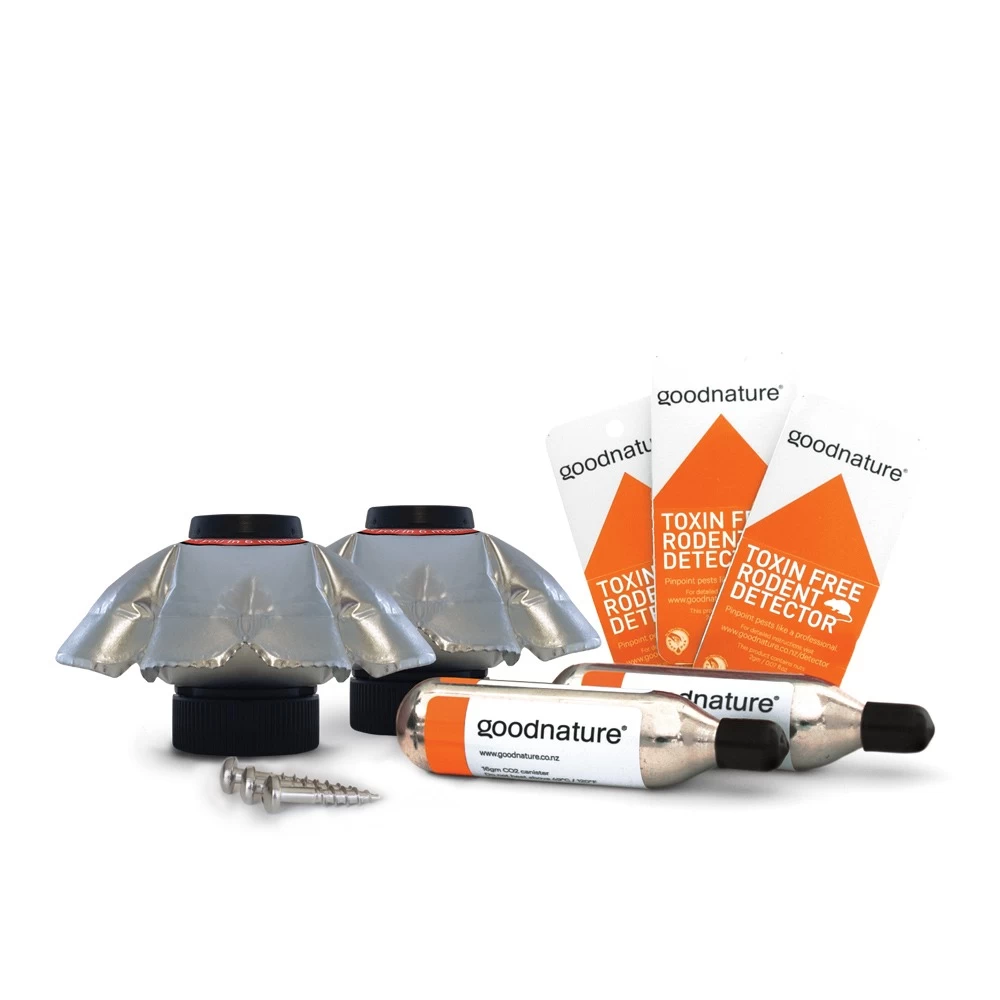 1 Jaar Navulpakket Voor Automatische Ratten- & Muizenval A24 Goodnature® 1 1 Jaar Navulpakket Voor Automatische Ratten- & Muizenval A24 Goodnature®